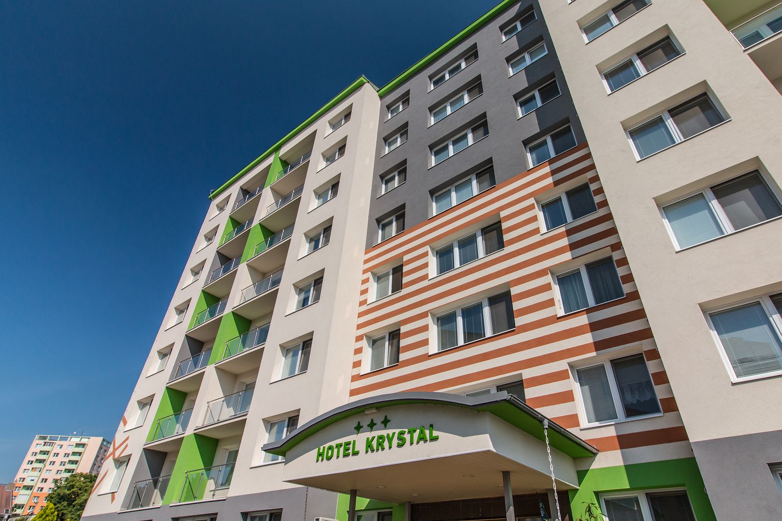 Vchod hotelu